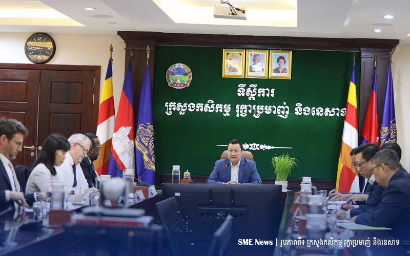 កម្ពុជា និង ADB ជំរុញការផ្តួចផ្តើមអាជីវកម្ម និងពិពិធកម្មនៃវារីវប្បកម្មតភ្ជាប់ទីផ្សារ សម្រាប់ផលិតផលជលផលសមុទ្រ